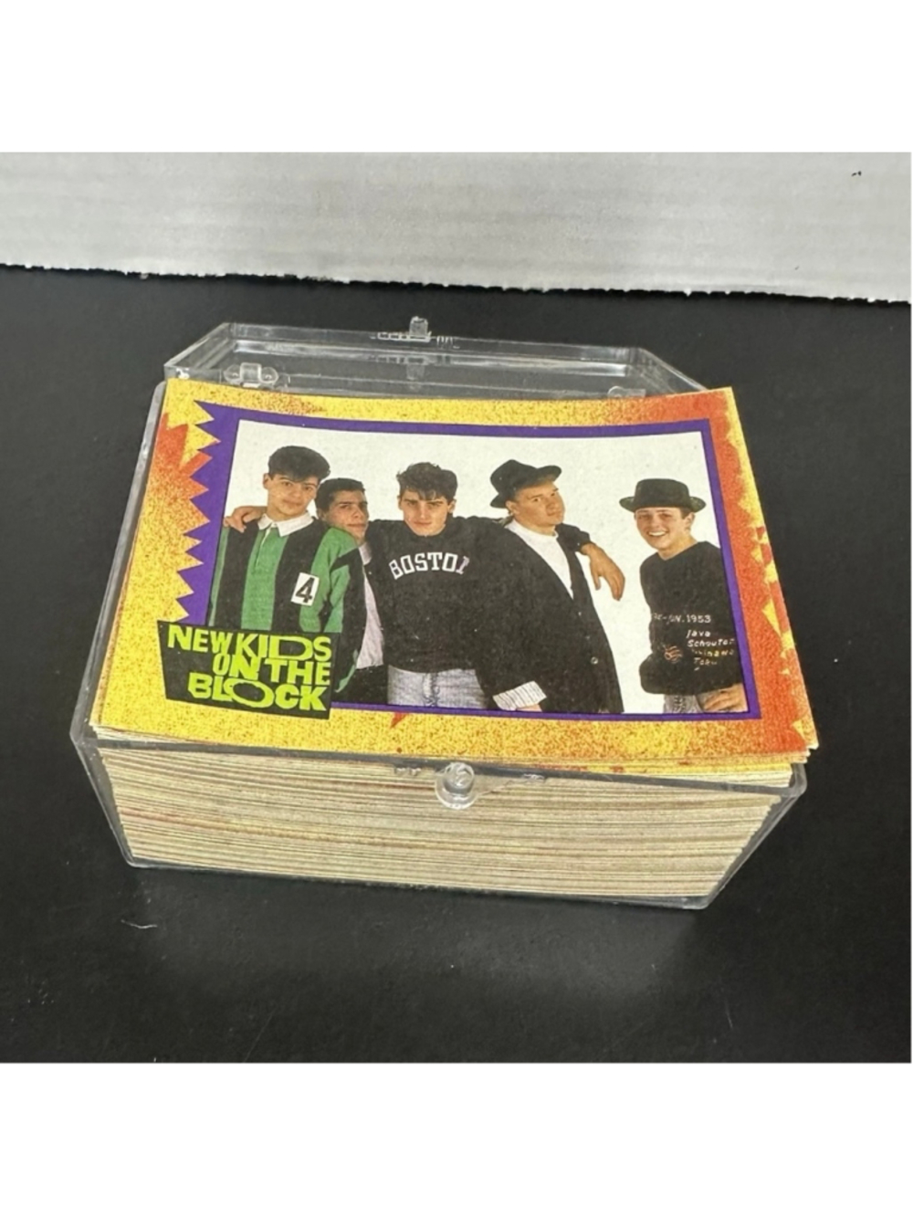 Vintage 1989 Topps New Kids On The Block Trading Card Set